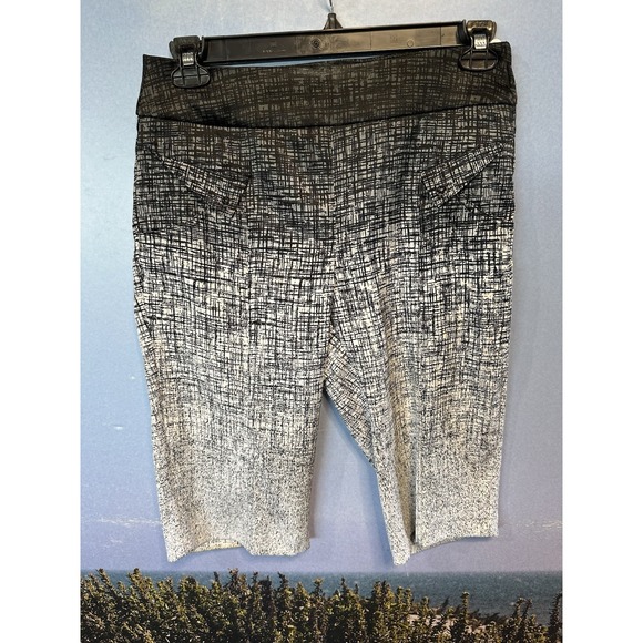jamie sadock Pants - Jamie Sadock‎ Black Knee Capri Pants Stretch Womens 8 Golf Long Shorts